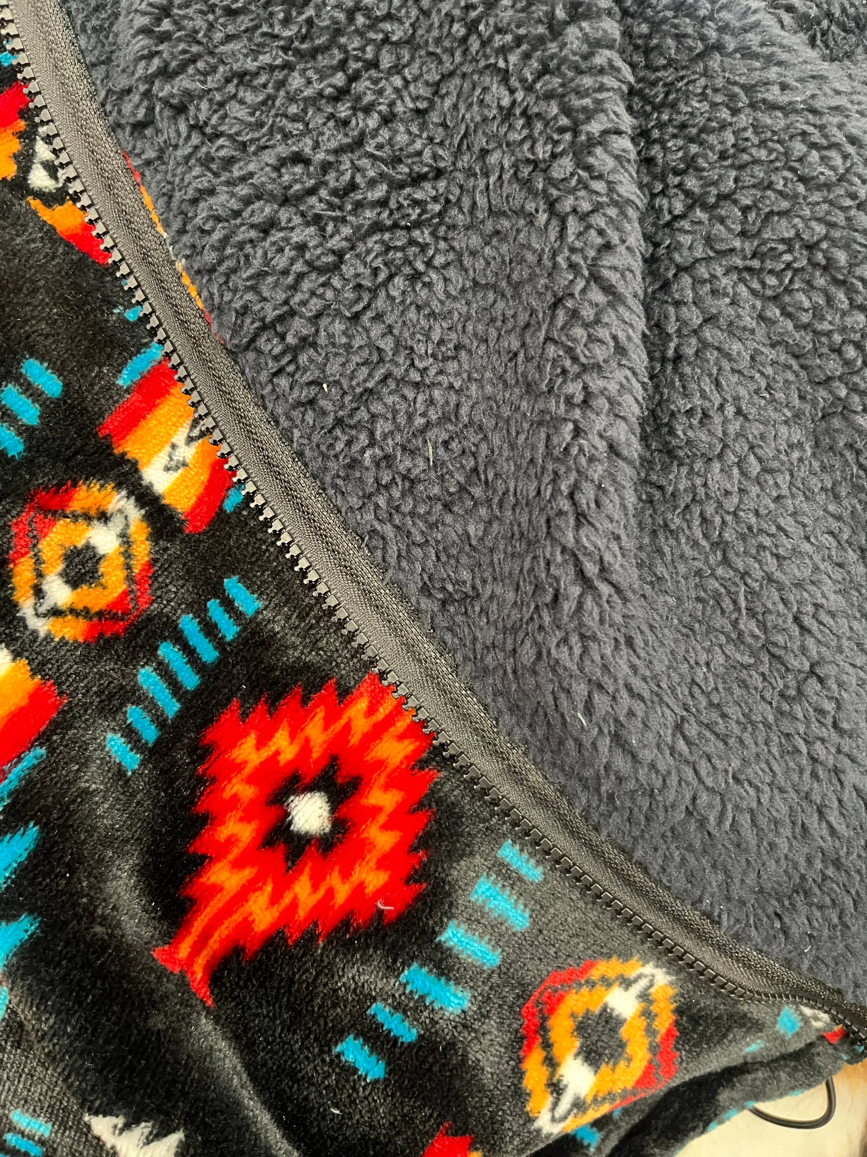 Western Linens – Engroshandel Jakke - Dame – Sherpa Navajo Jakker11