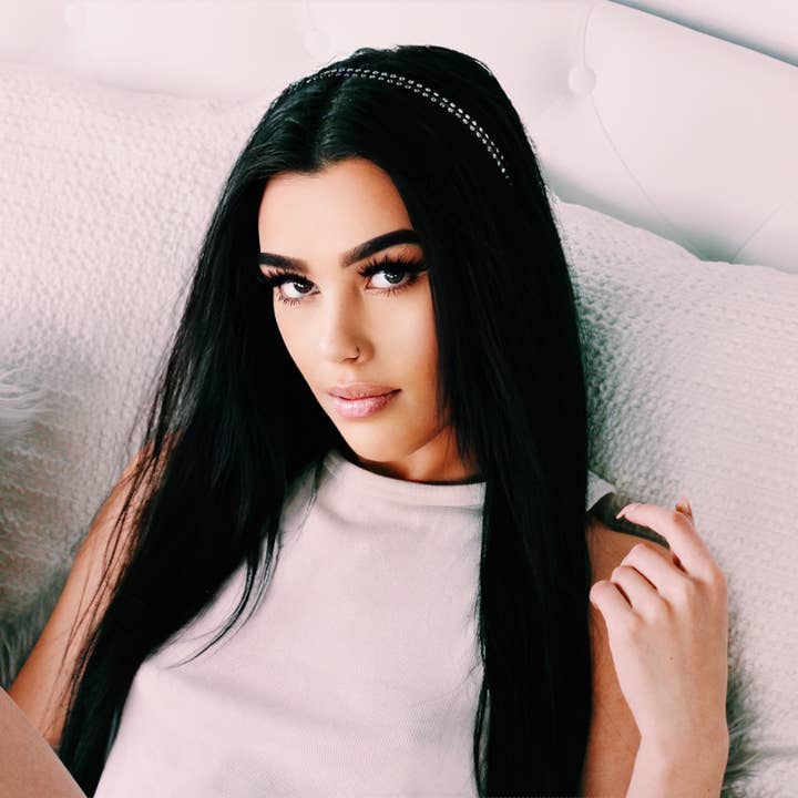 Tyes By Tara - Wholesale Fashion Headband - Women's - Vixen Tyera | Sparkly Rhinestone Mesh Headband 2