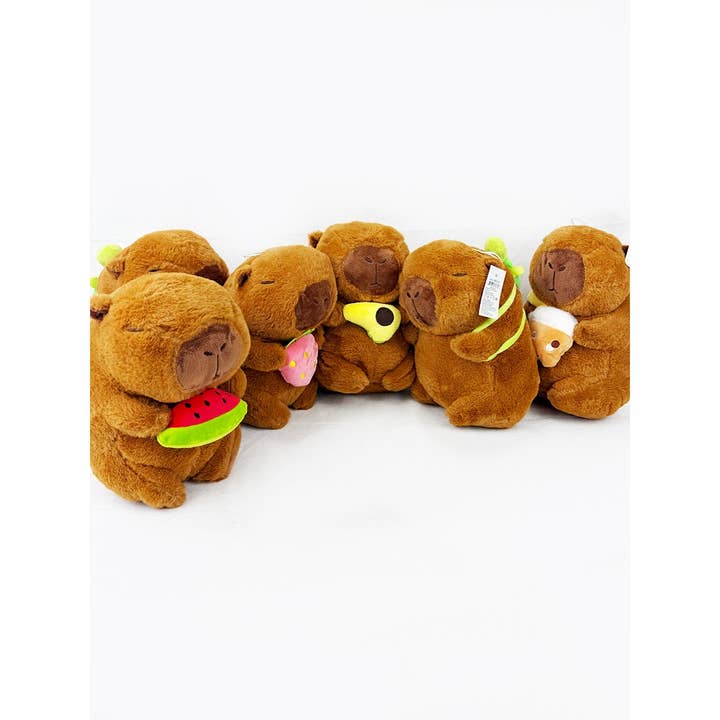BROWN Cute Capybara Plush Toys for wholesale on Faire