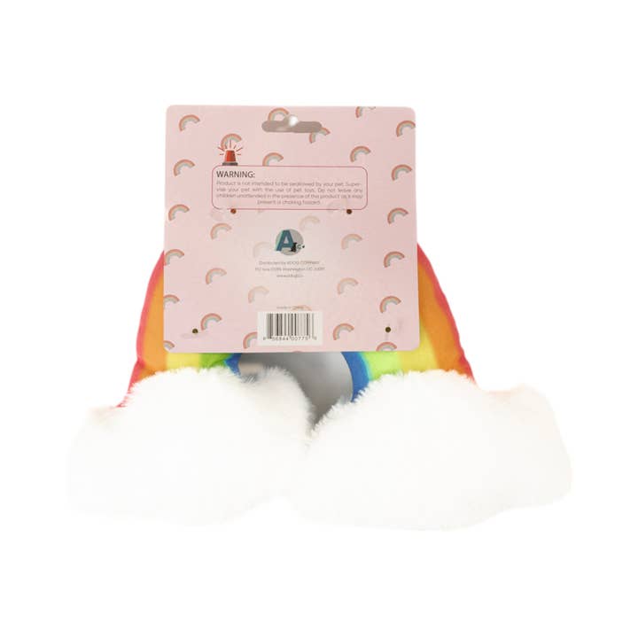 Jojo Modern Pets - Wholesale Pet squeaky toy – Dog - Enchanted Rainbow Magical Squeaker & Crinkle Plush Dog Toy2