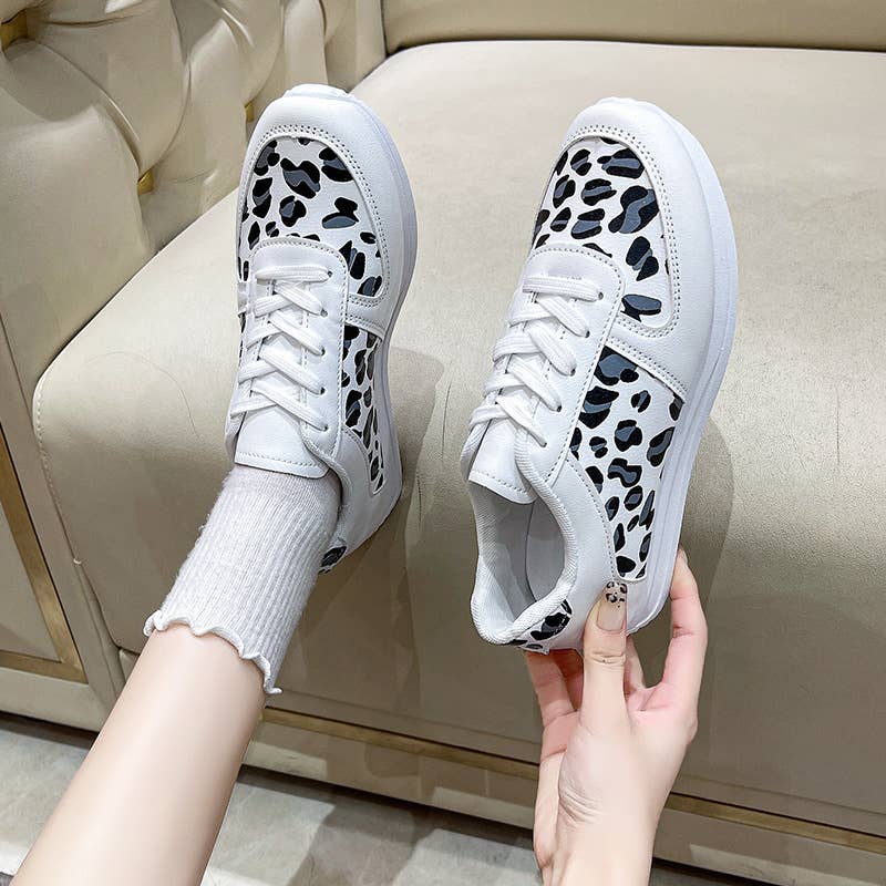 Comely Fashion - Wholesale Sandals - Women's - Leopard Casual Fashion Women's Sneakers2