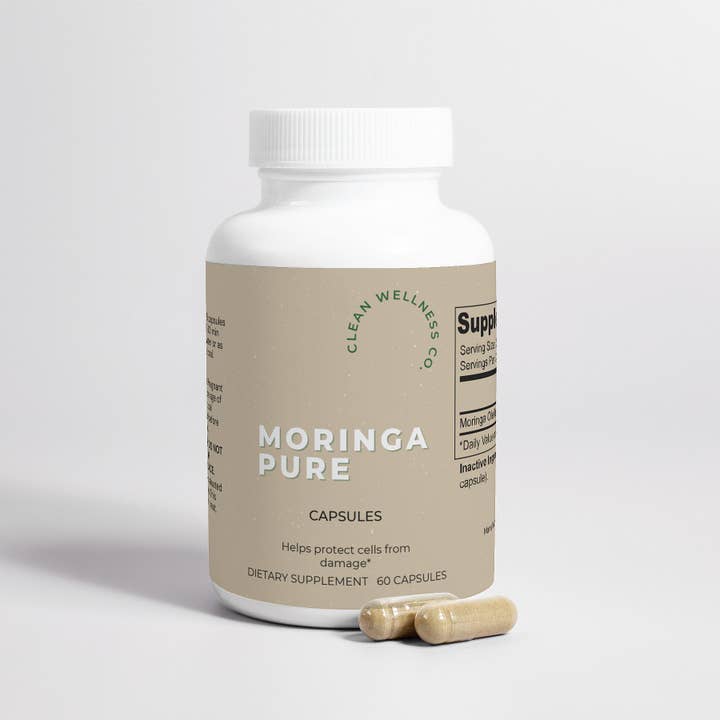 Clean Wellness Co - Wholesale Oral supplement/vitamin - Moringa Pure3