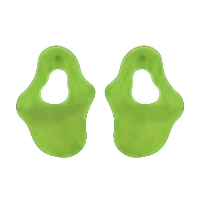 AMORINO SRL - Venta al por mayor Pendientes de botón/aretes de poste - PENDIENTES DE BOTÓN EN ACRÍLICO - FT2448A4876