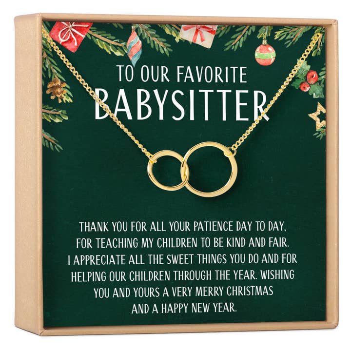 Kerstcadeau voor babysitter ketting, meerdere stijlen voor wholesale door Dear Ava