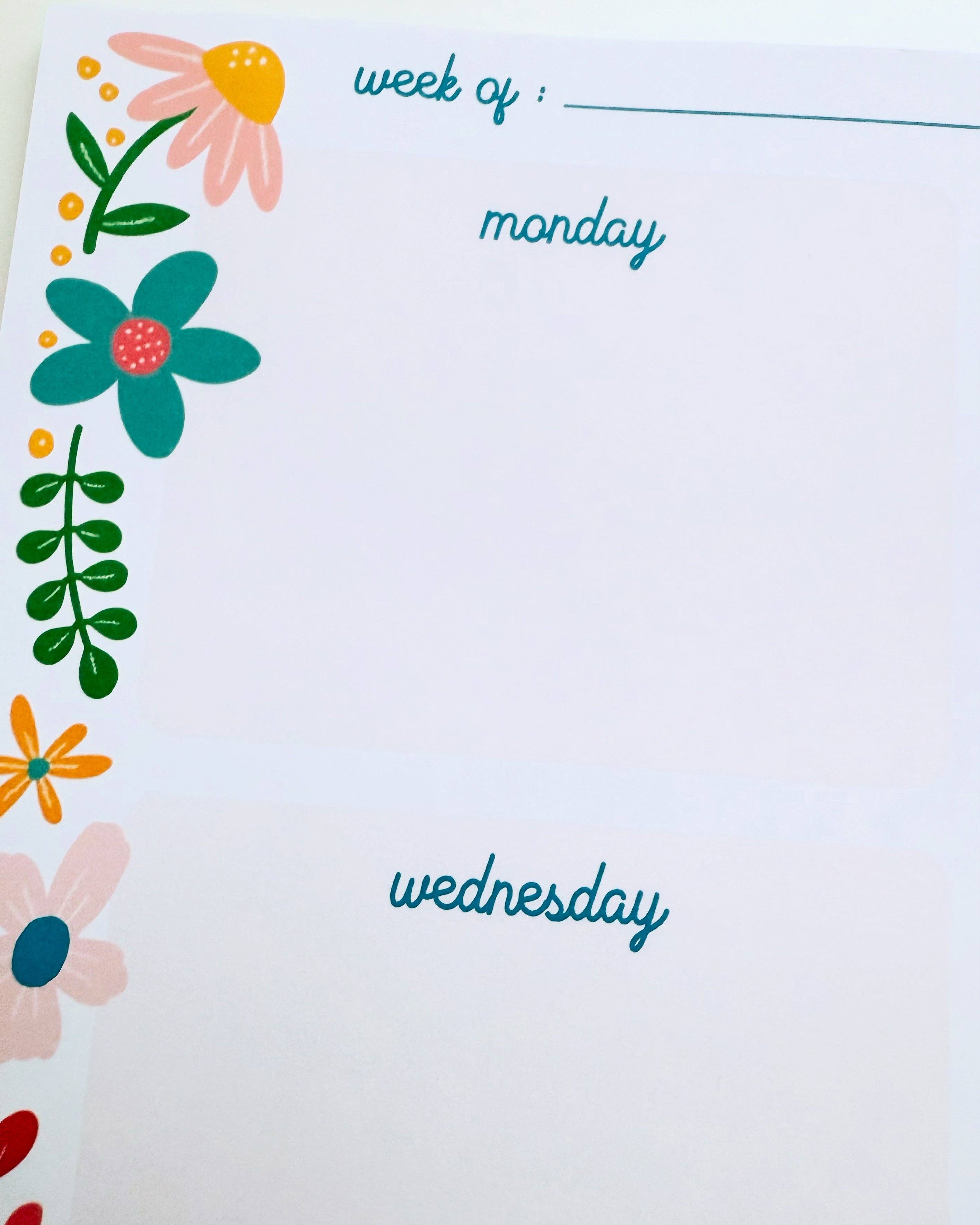 AMW the studio - Wholesale Notepad - Flower Pops Notepads5