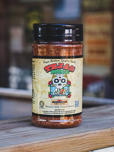 Chili-Gewürz nach Tejas-Art für den Großhandel von Los Primanos BBQ Rubs