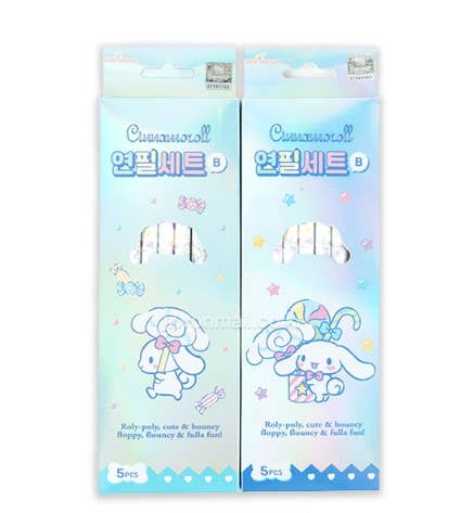 K-Wonderland - Wholesale Pencil - Sanrio School/ Office Pencil 5PCS Set 2