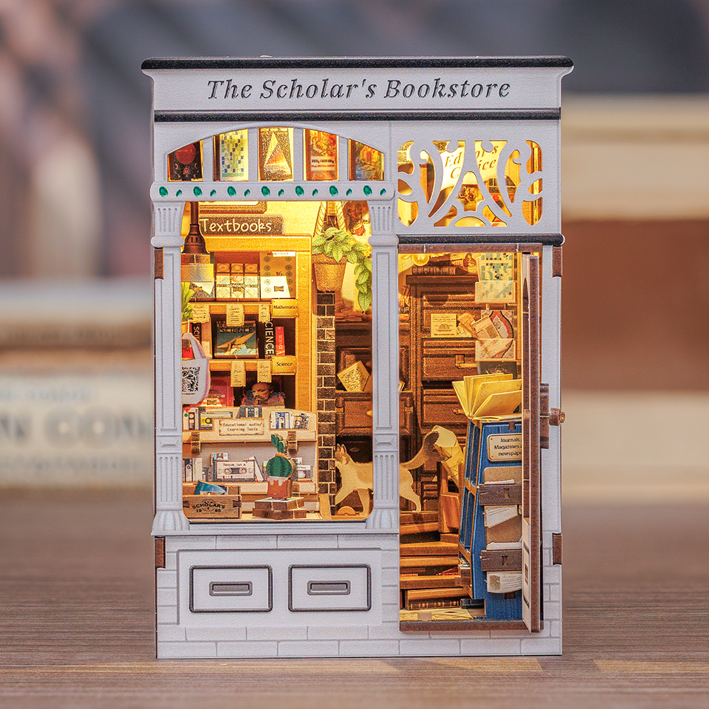 Hands Craft Intl - Vendita all'ingrosso Puzzle - Bambini - Kit Fai da Te per Libreria: La Libreria dello Studioso1