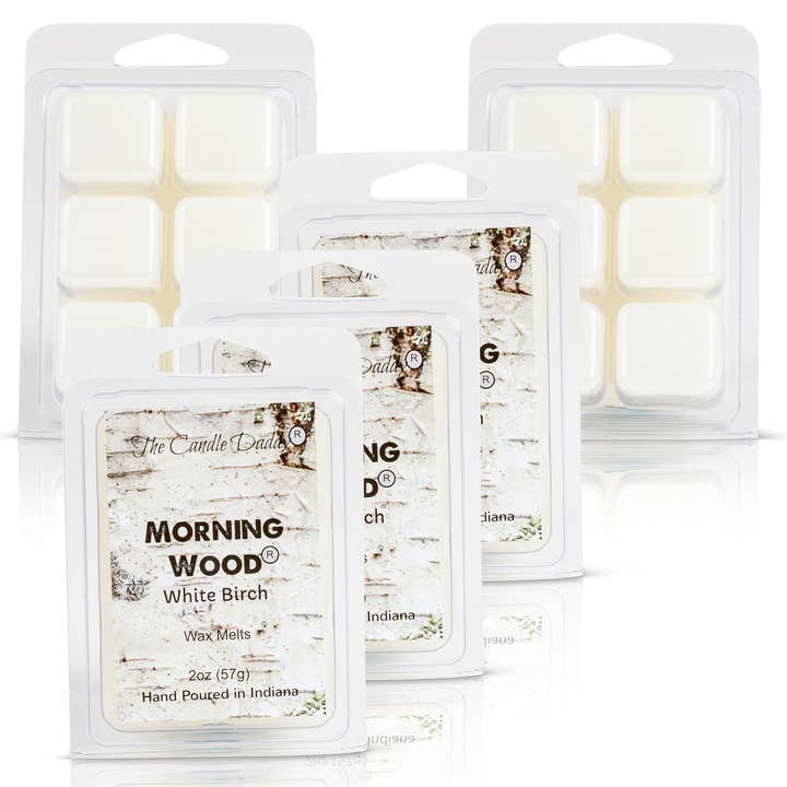 The Candle Daddy - Wholesale Wax Melt - Morning Wood - White Birch Scented Wax Melt2
