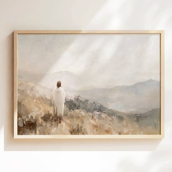 Great Thou Art - Wholesale Art Print - Alone With The Father - print