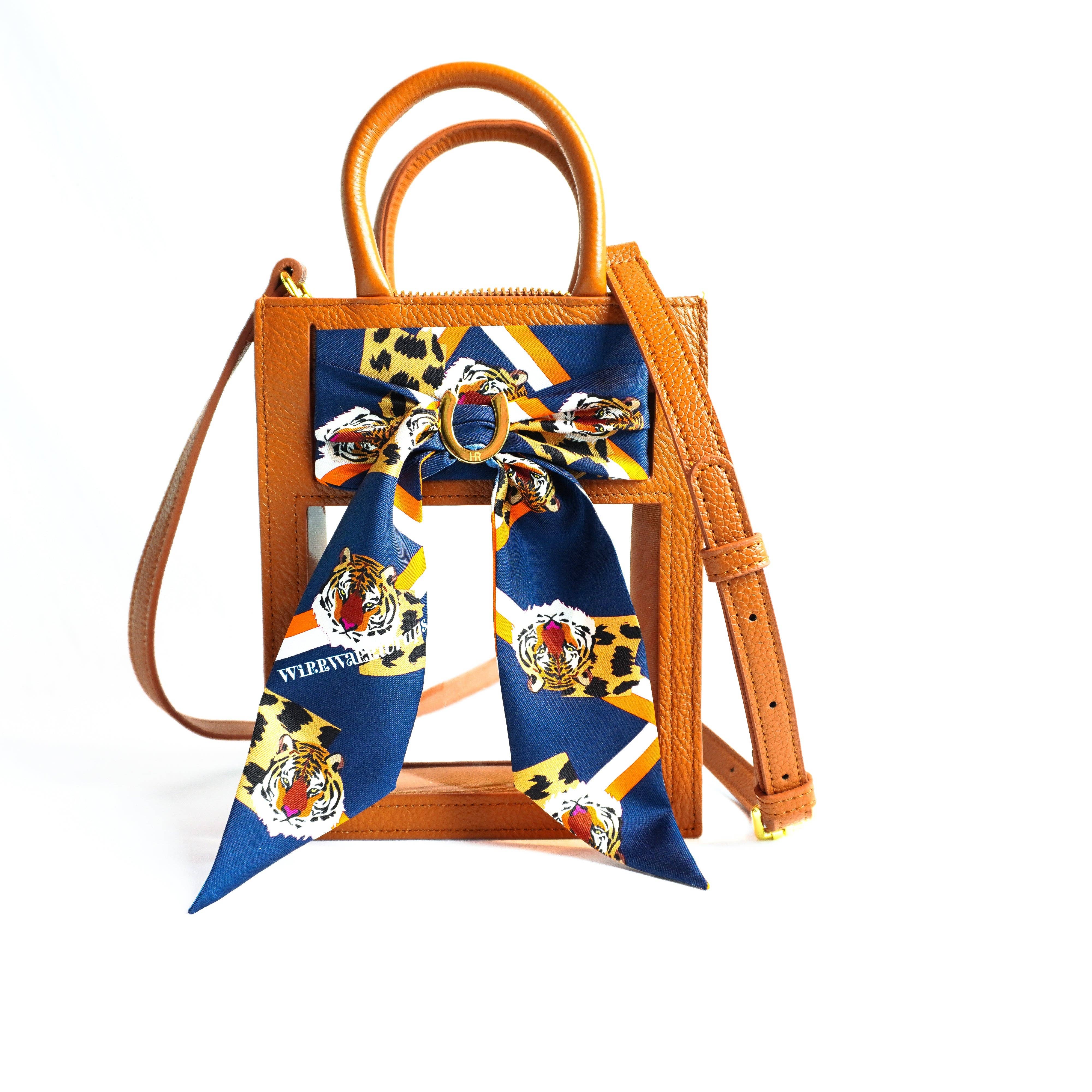 Hampton Road Designs - Vendita all'ingrosso Borsa a tracolla - Donna - Mini Calista Clear + Easy Tiger (Navy) Twillionaire (WS)4