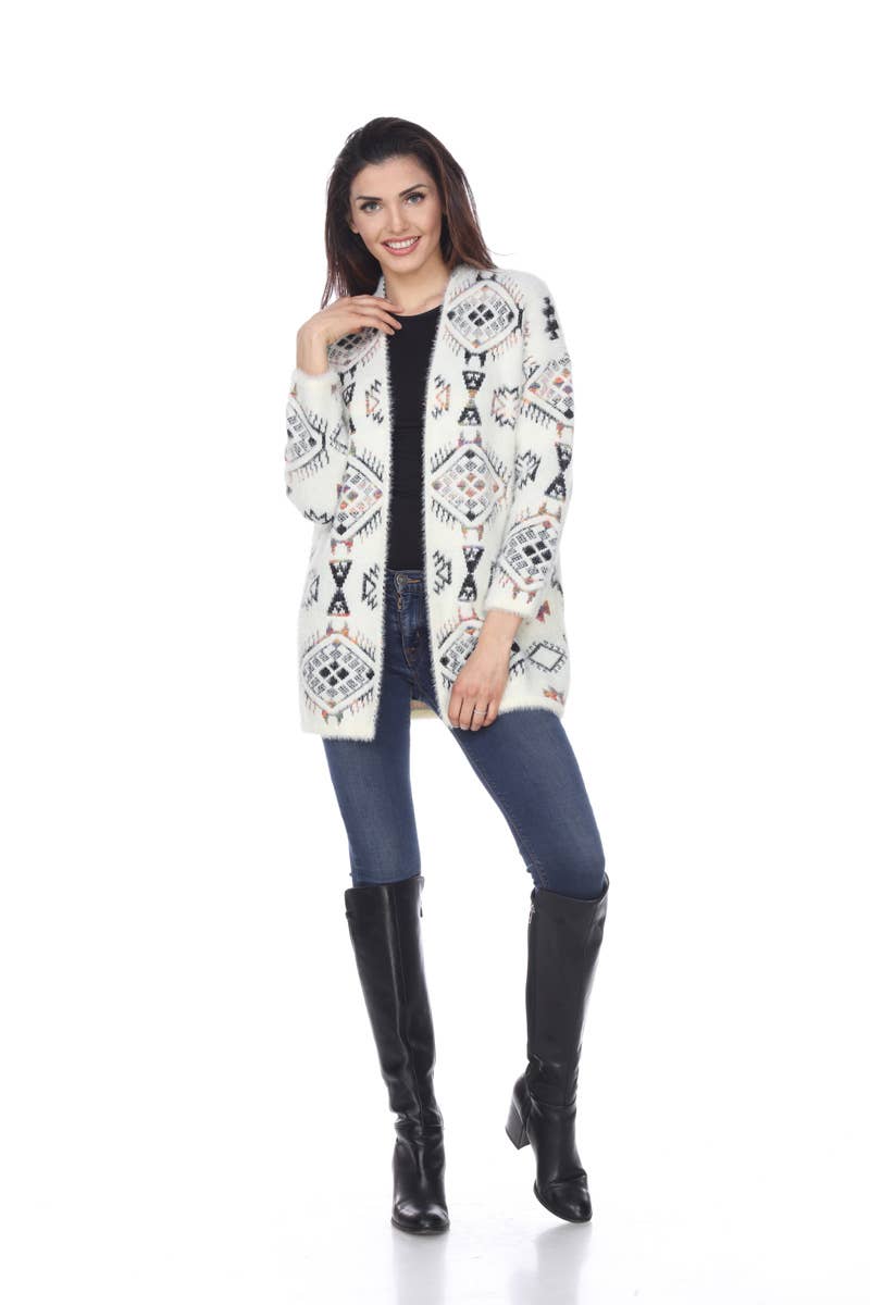 Kamana - Wholesale Cardigan - Women's - Lady's Woven Sweater (KF704)