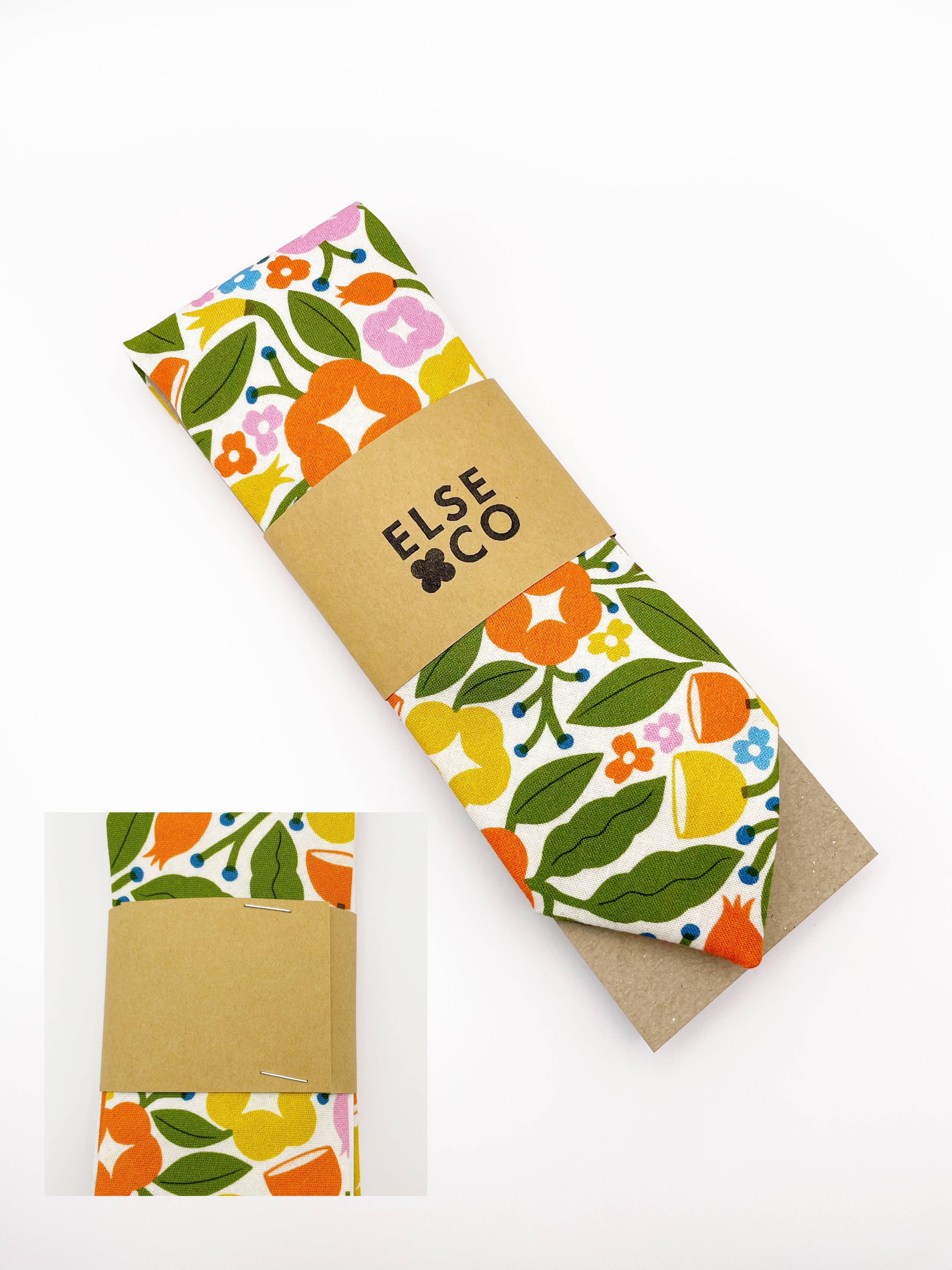 ELSE - Wholesale Necktie - Men's - Yellow Floral Neckties For Men, Father's Day Gifts For Him5