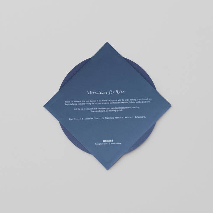 Margins Imprint – Calendário por atacado – Planisfera1