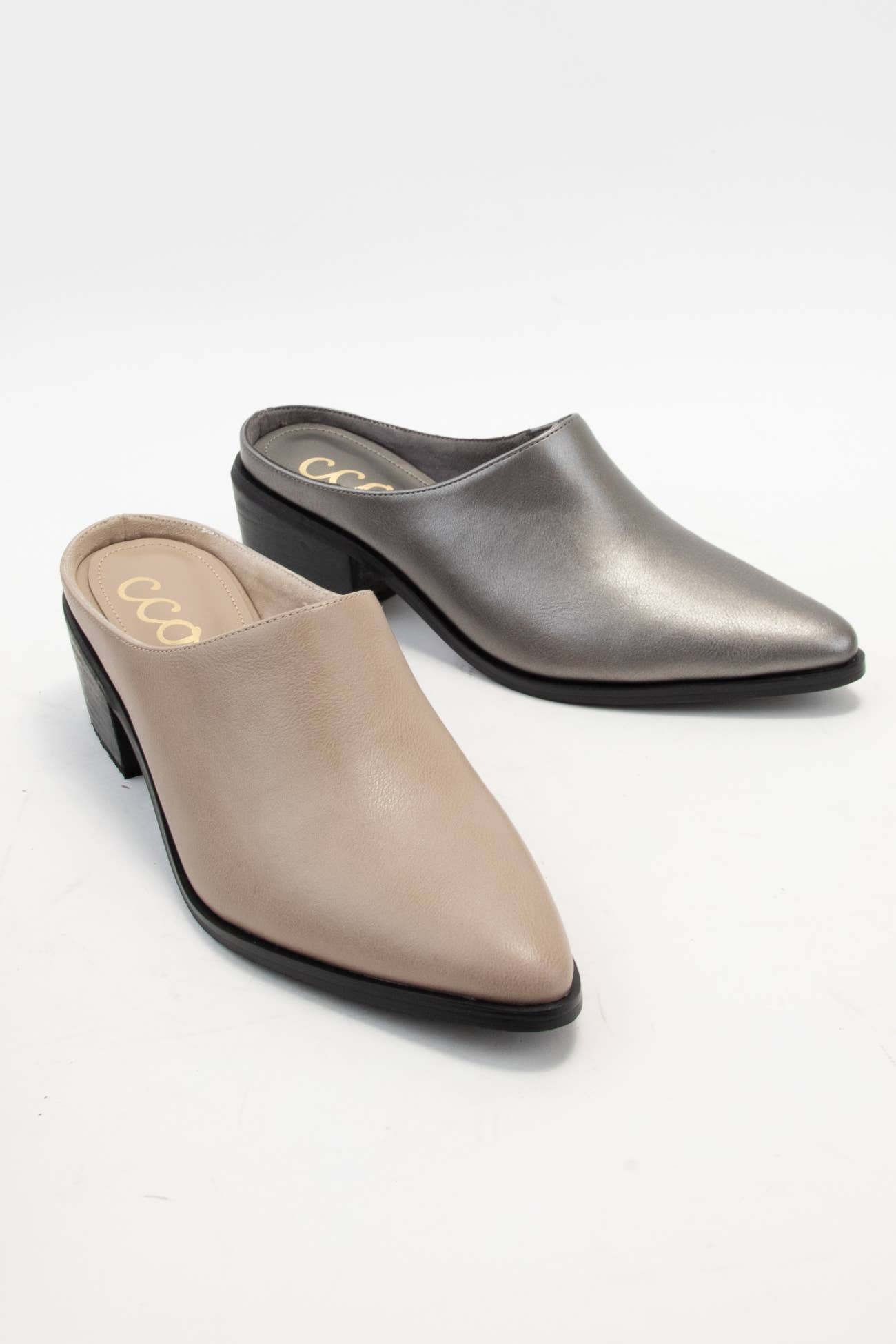 CCOCCI - Wholesale Mules - Women's - CCOCCI MINI PACK | GINA POINTED-TOE BLOCK HEEL MULE23