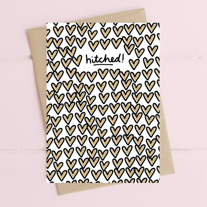 Dandelion Stationery - Wholesale Wedding Card - Hitched - Wedding Greetings Card