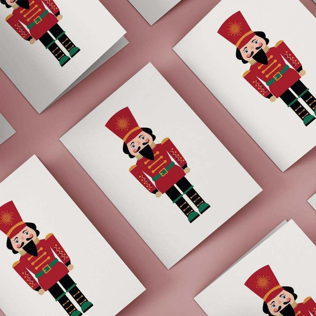 Curlicue – wholesale Gift tag – Nutcracker Folded Gift Tags - sustainable & eco-friendly1