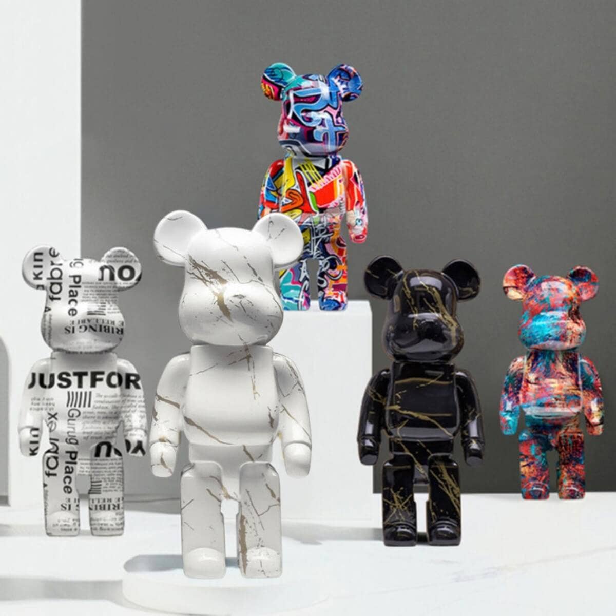 Moderny - Wholesale Decorative Figurine - Street Art Bear Figurine6