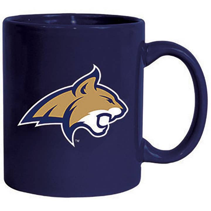 11oz Colored Ceramic Mug, Montana State Bobcats for wholesale by The Memory Company