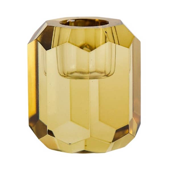 Candlestick Candle Holder Crystal Green for wholesale by Aifcandles