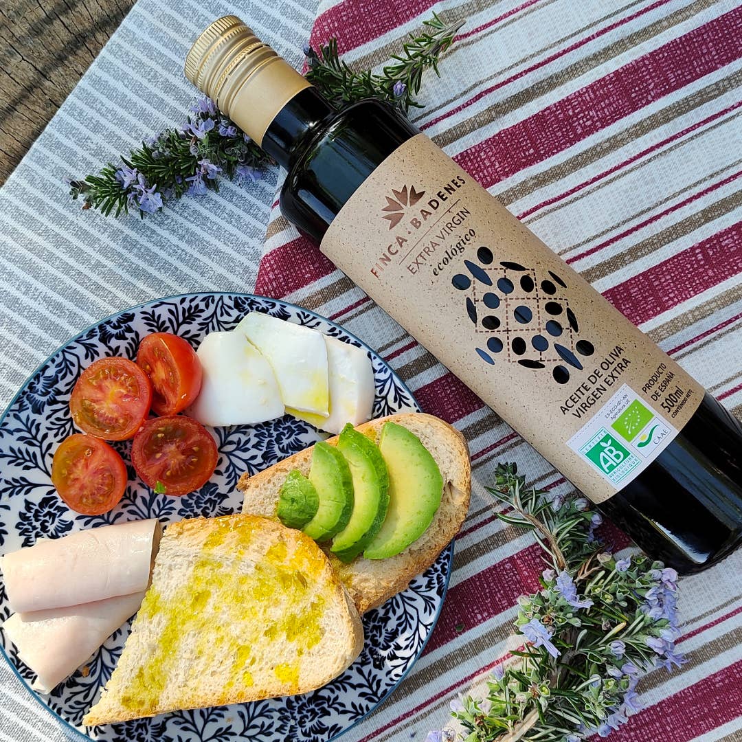 AIRES DE JAEN - Venta al por mayor Aceite de oliva - PACK 12x500ml Aceite de Oliva Virgen Extra ECOLÓGICO Coupage2