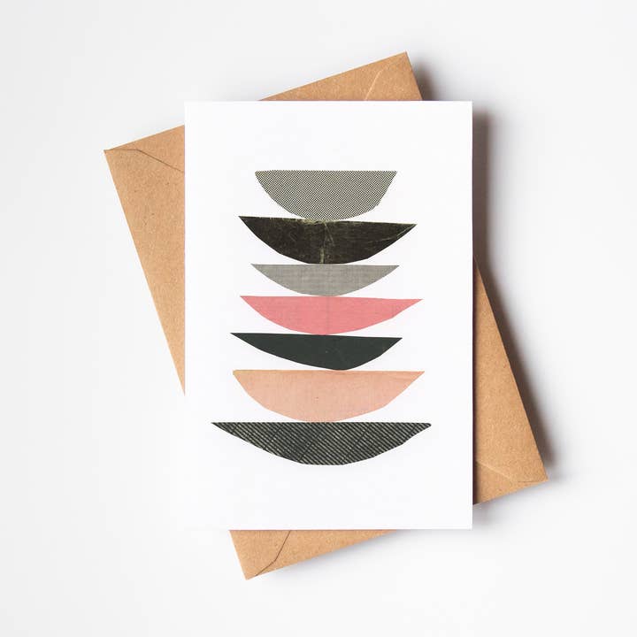 Carte de vœux Abstrait 032 pour la vente par Cassia Beck