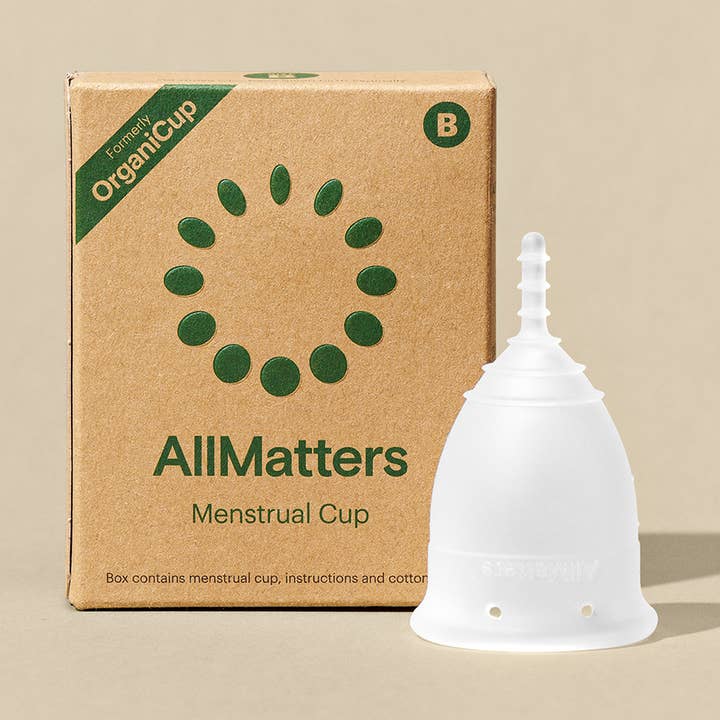 AllMatters (Formerly OrganiCup) - Wholesale Menstruatiecup - AllMatters Menstruatiecup maat B, (voorheen OrganiCup)0