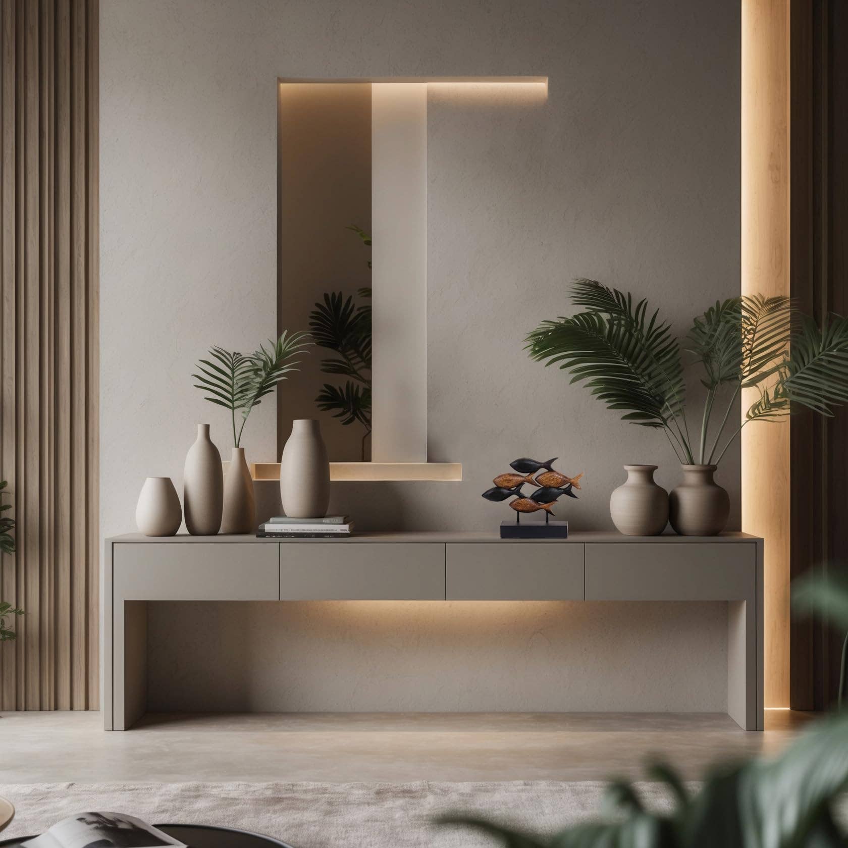 Castanho Aqua Serenity – Escultura de Peixe em Madeira Entalhada à Mão, Decoração Artística para Casa para venda a revendedores na Faire5