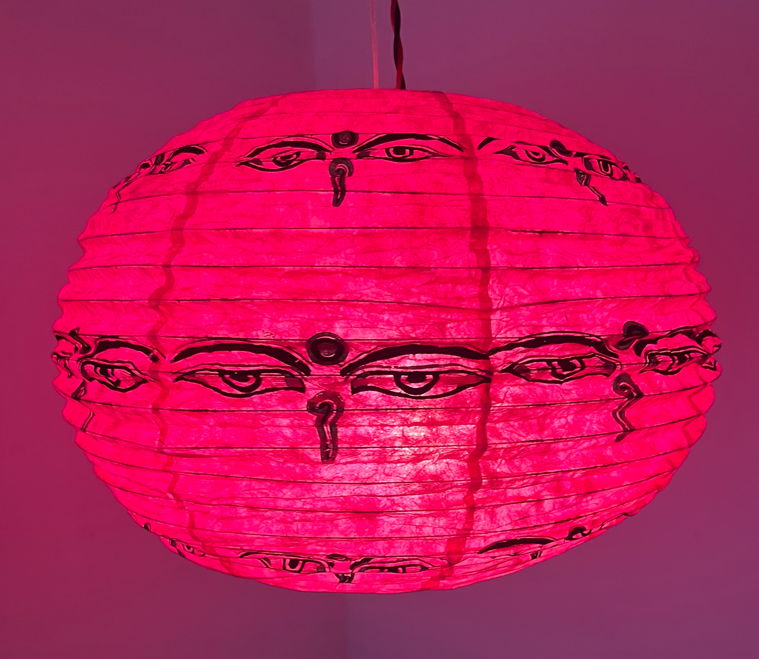 Local Women’s Handicrafts - Wholesale Paper Lantern/Lamp - Lokta Paper Lantern3