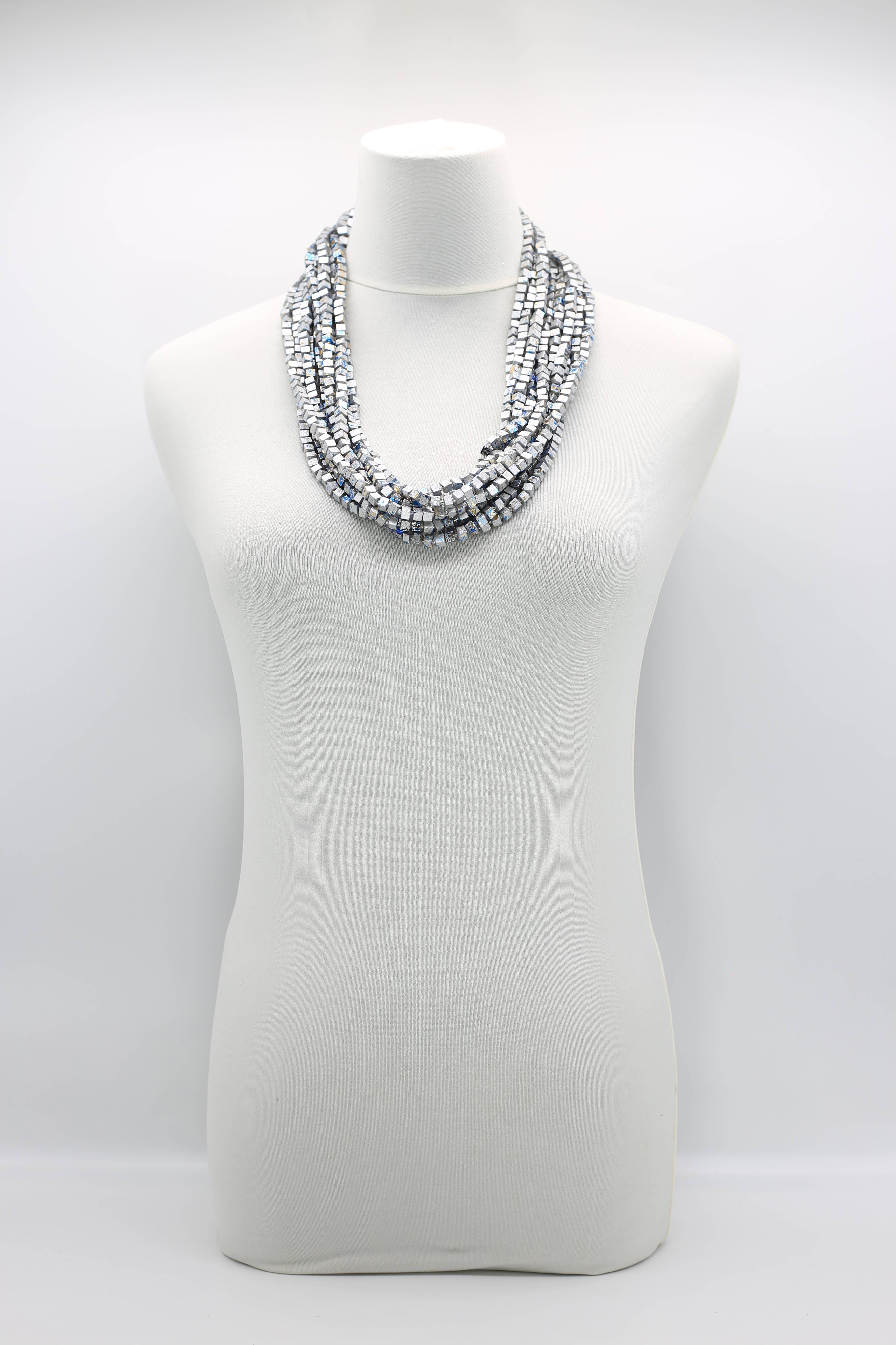 Jianhui London – Engroshandel Perlehalskæde – Næste Pashmina Halskæder - Hånd-forgyldt - 5-streng1