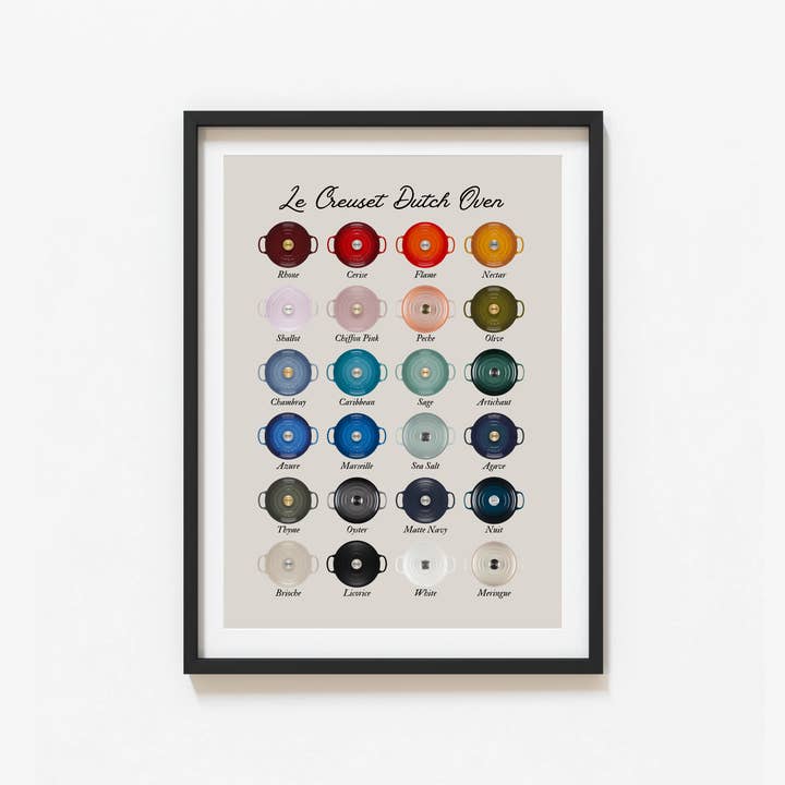 Olive Street Collective - Wholesale Art Print - Le Creuset Print13