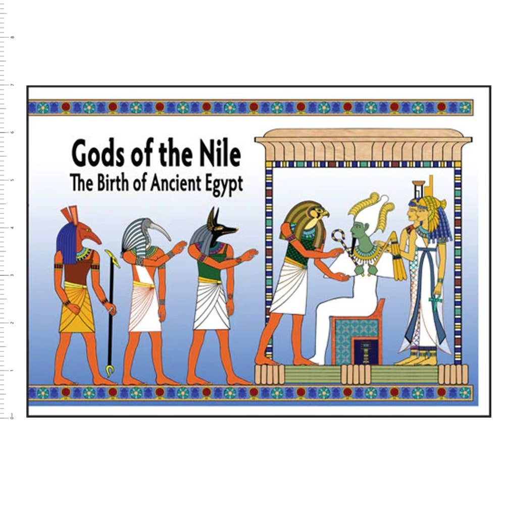 Discoveries, Inc. – Engroshandel History & Geography – Egyptiske guder ved Nilen hæfte - 18 sider3