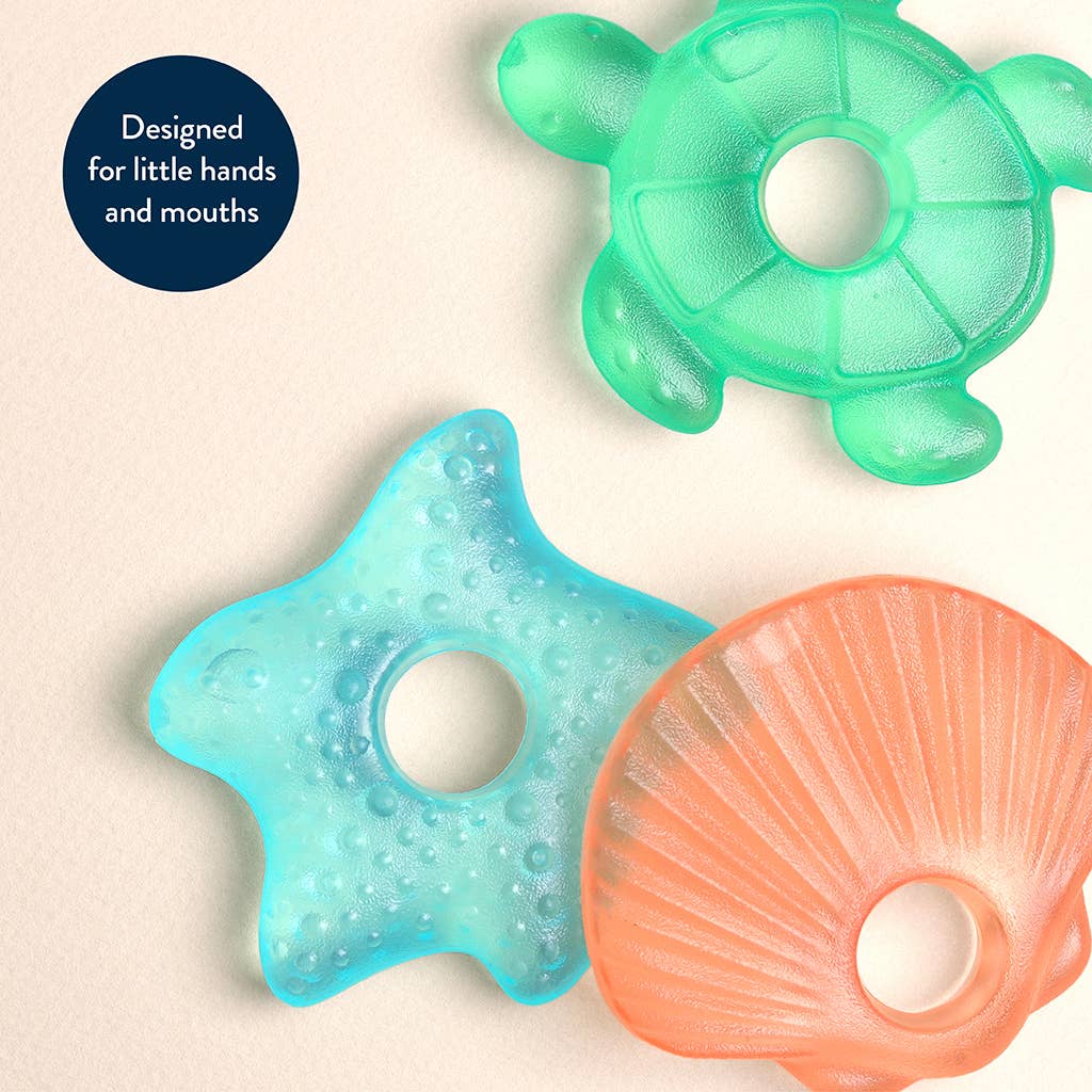 Itzy Ritzy - Wholesale Teether (Not Clip-On) - Baby - *NEW OPTION* Cutie Coolers™ Water Filled Teethers (3-pack)6
