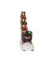Kurt S. Adler, Inc. - Wholesale Decorative Figurine - 7"B/O LED SANTA W/SLEIGH TABLEPIECE3