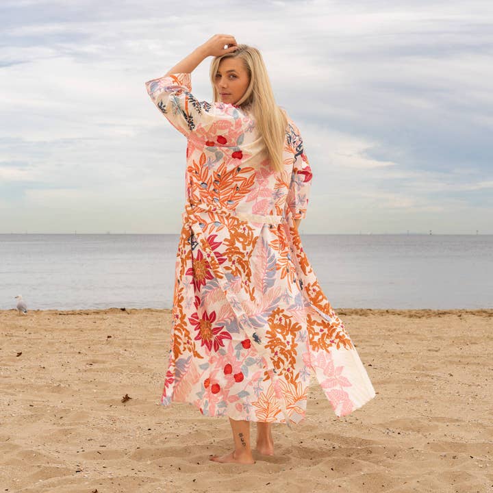 Kimono en coton pour femme 'BREE' pour la vente par Glamthread