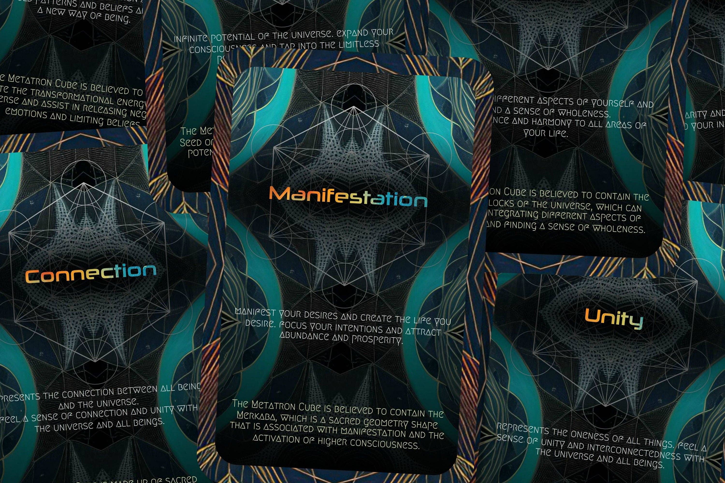 Ibiza Tarot USA - Wholesale Tarot Cards - The Oracle of Metatron - Sacred Geometry6