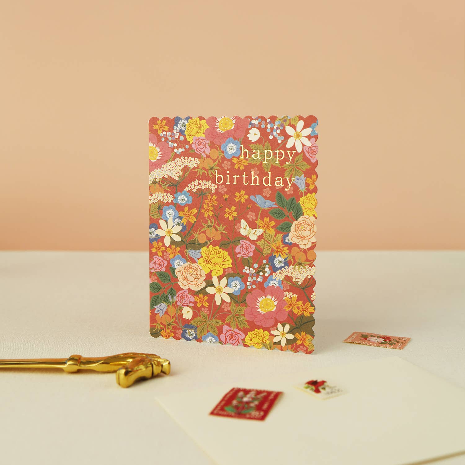 Botanica Paper Co. – wholesale Birthday card – DUSK FLORA BIRTHDAY | greeting card2