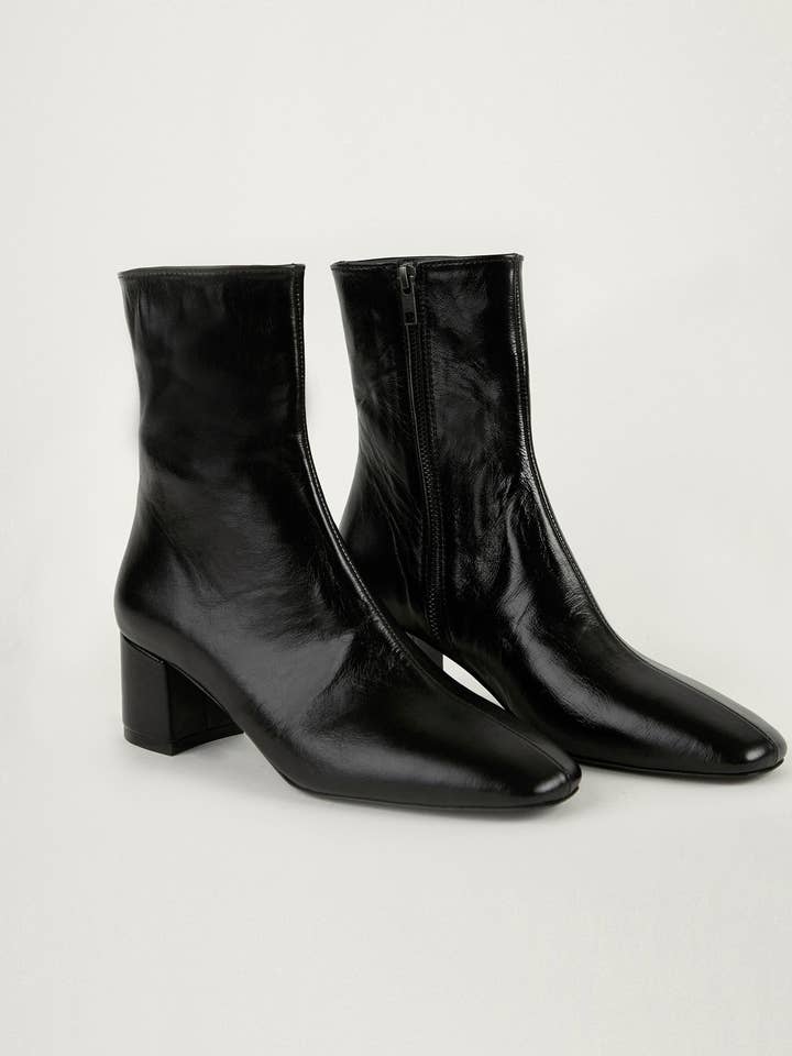 Eva Boots — Zwart voor wholesale door Idee Fixe