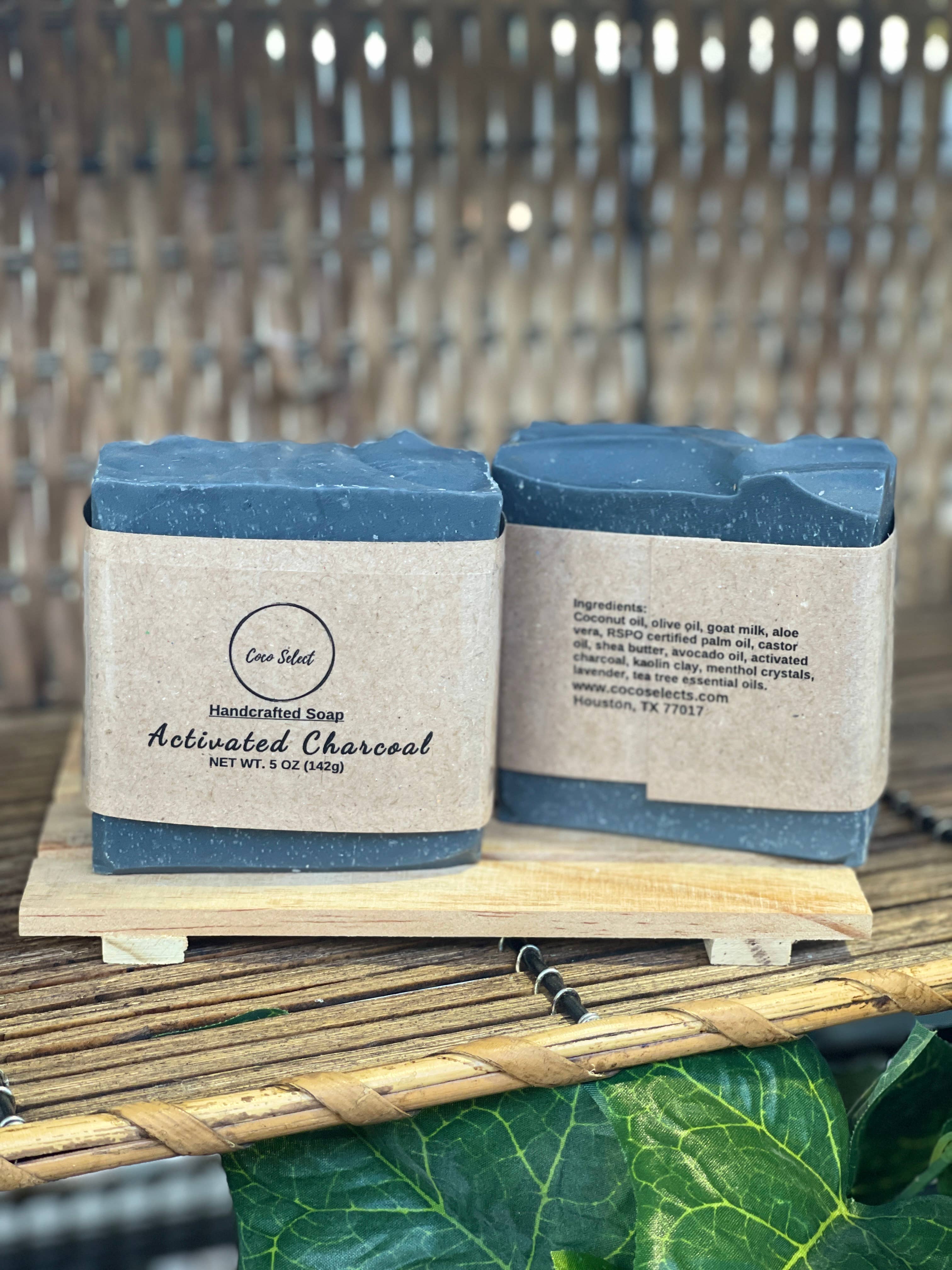 Coco Select - Wholesale Bar Soap - Activated Charcoal Detox Bar2