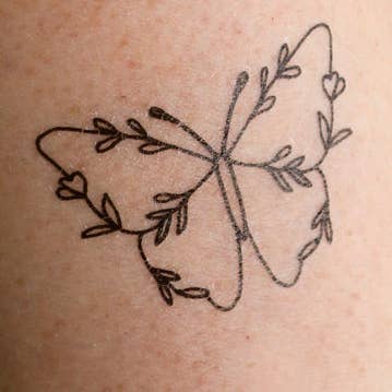 Butterflies Temporary Tattoos for wholesale by Saint Tattoos