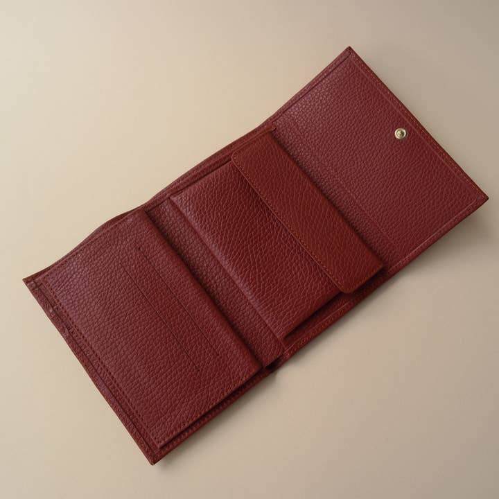 TIEFENBACHER LEHMANN - Wholesale Wallet - Women's - WALLET - burgundy/rust gold7