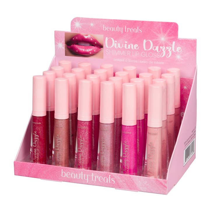 PINEAPPLE Beauty – wholesale Läppglans – Beauty Treats 571 Divine Dazzle Shimmer Läppglans - 24 st