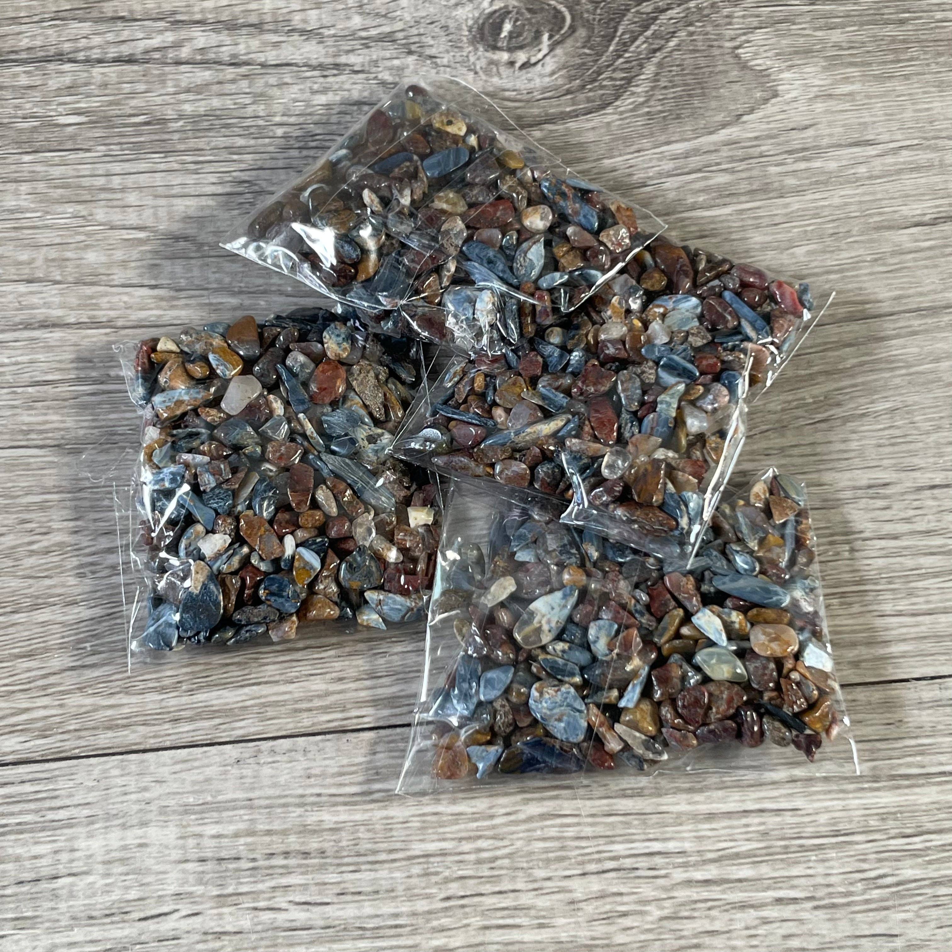 Keystone Crystals - Vendita all'ingrosso Pietra/cristallo spirituale - Mini chips di pietre preziose sfuse – sacchetto da 25 g di cristalli per artigianato21