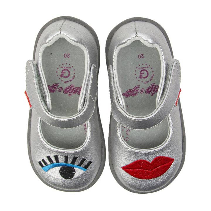 Babe - Grip ‘n’ Go™ | Argent pour la vente par pediped footwear