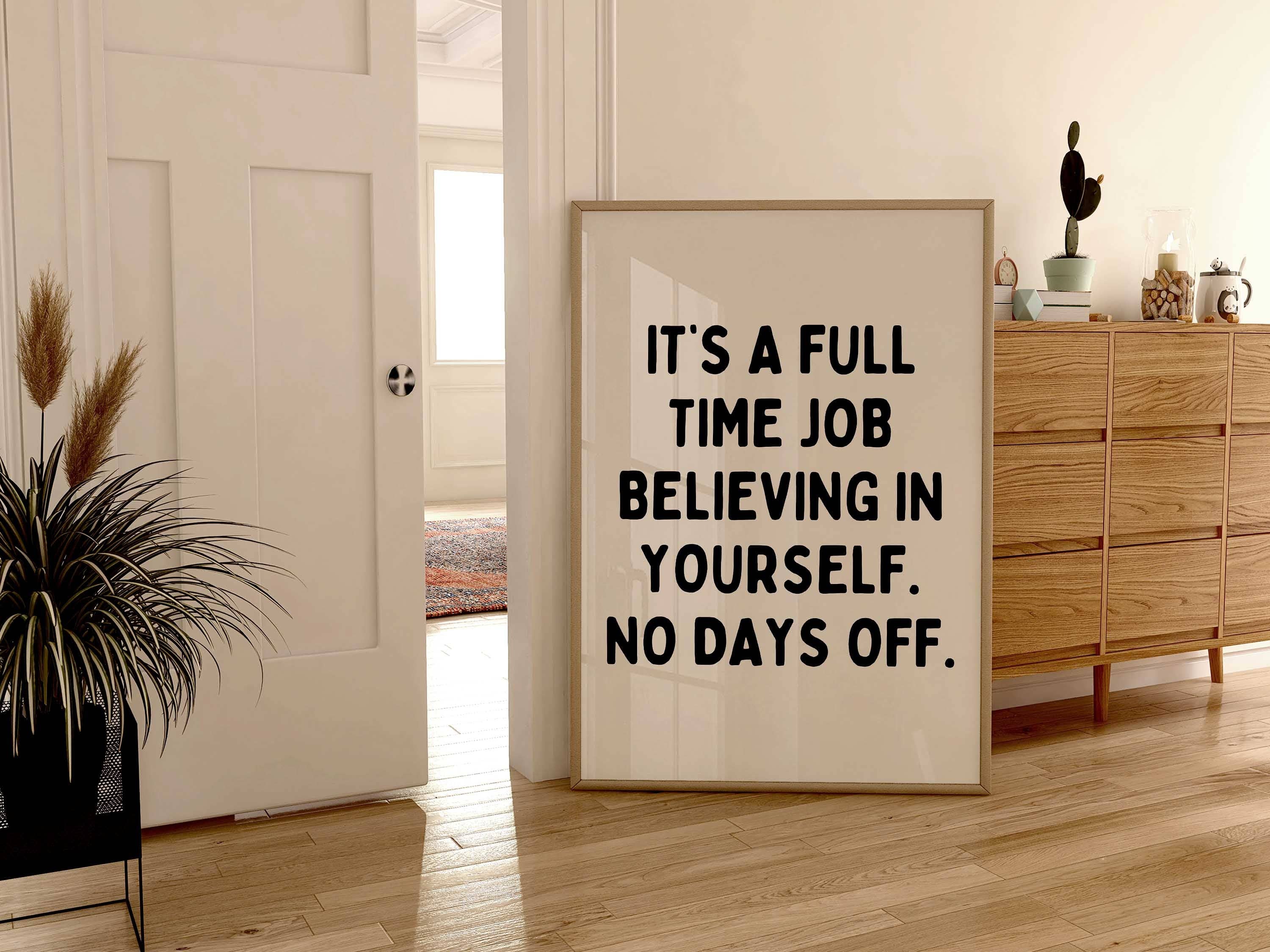 D'LUXE PRINTS - Wholesale Poster - No Days Off Print5