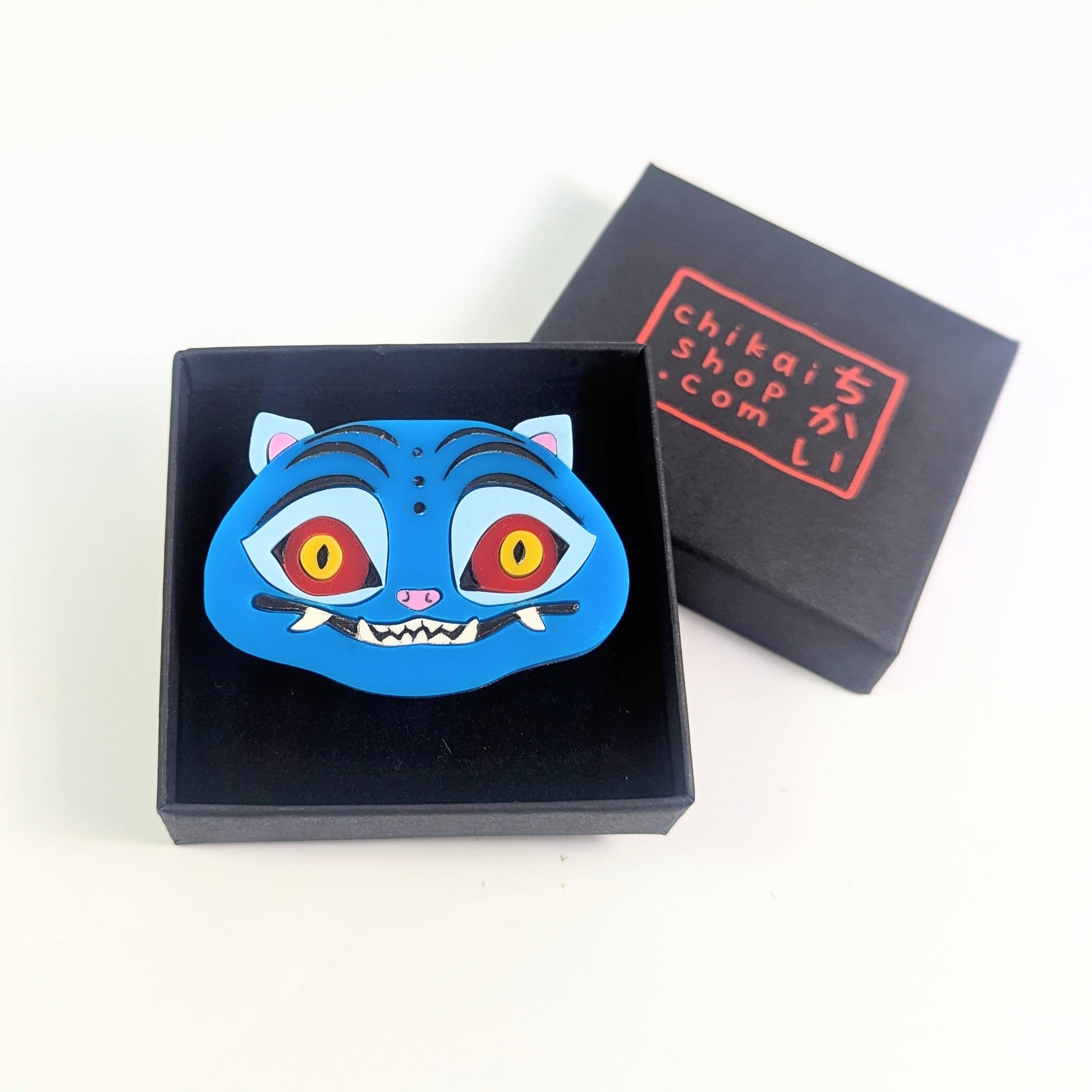 Chikai Shop - Vendita all'ingrosso Spille - Spilla tigre in acrilico Huntr/x Kpop Demon Hunters, tigre buffa9