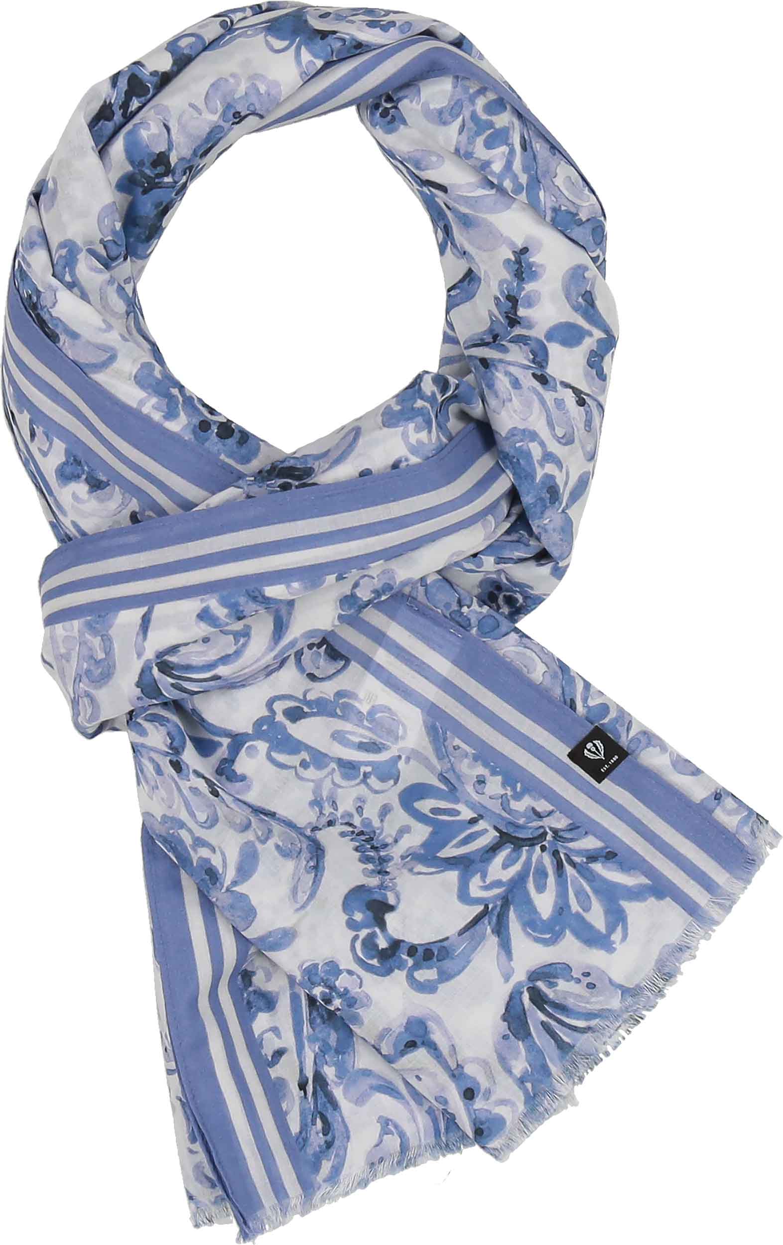 FRAAS - The Scarf Company - Wholesale Wrap - Women's - Paisley Maxi Cotton Wrap1