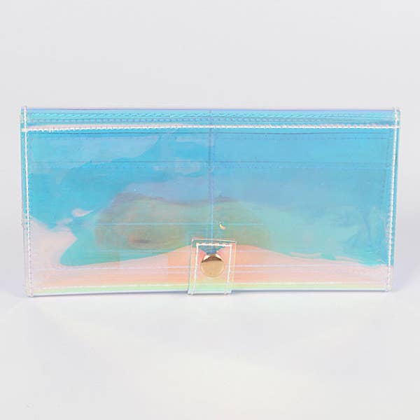 Apparel Candy - Wholesale Wallet - Women's - 3422 Clear - Pack of 3