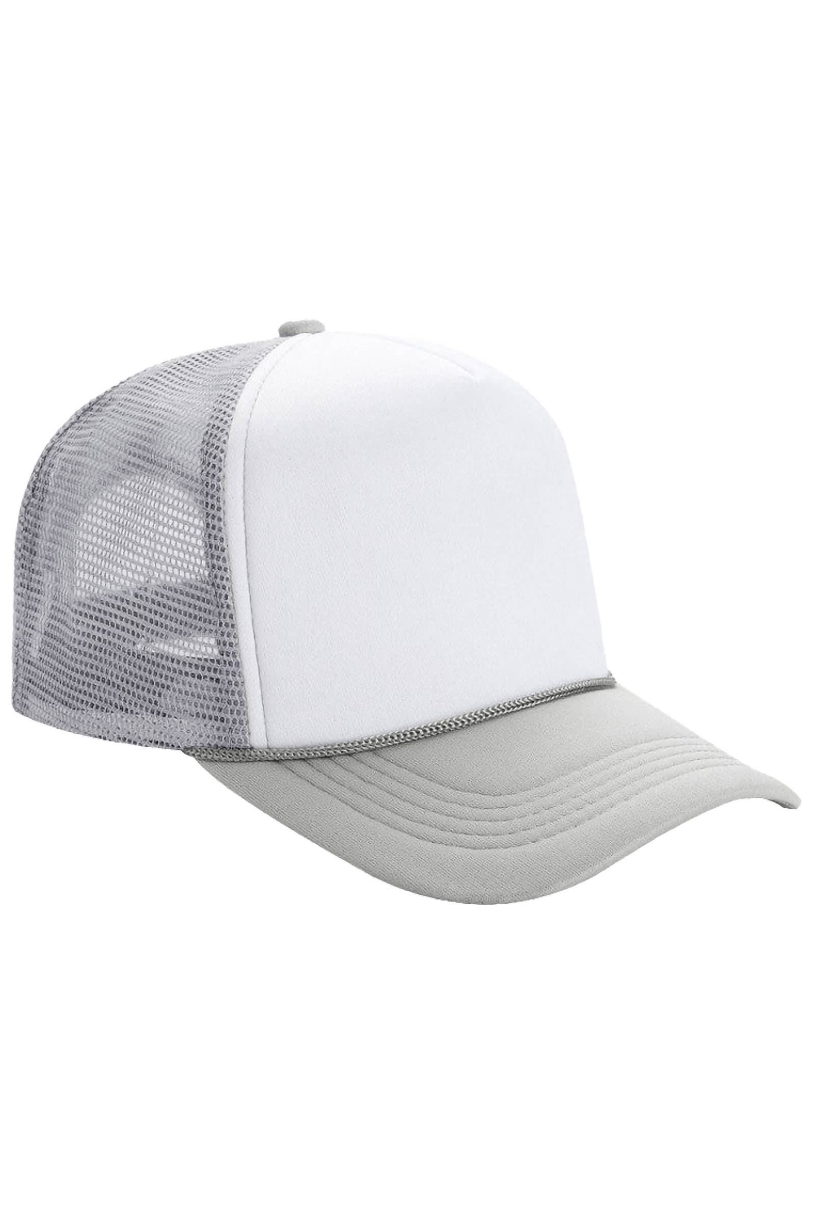 Cap Zone – boné - Mulher por atacado – Chapéu de caminhoneiro de espuma de cinco painéis multitons10