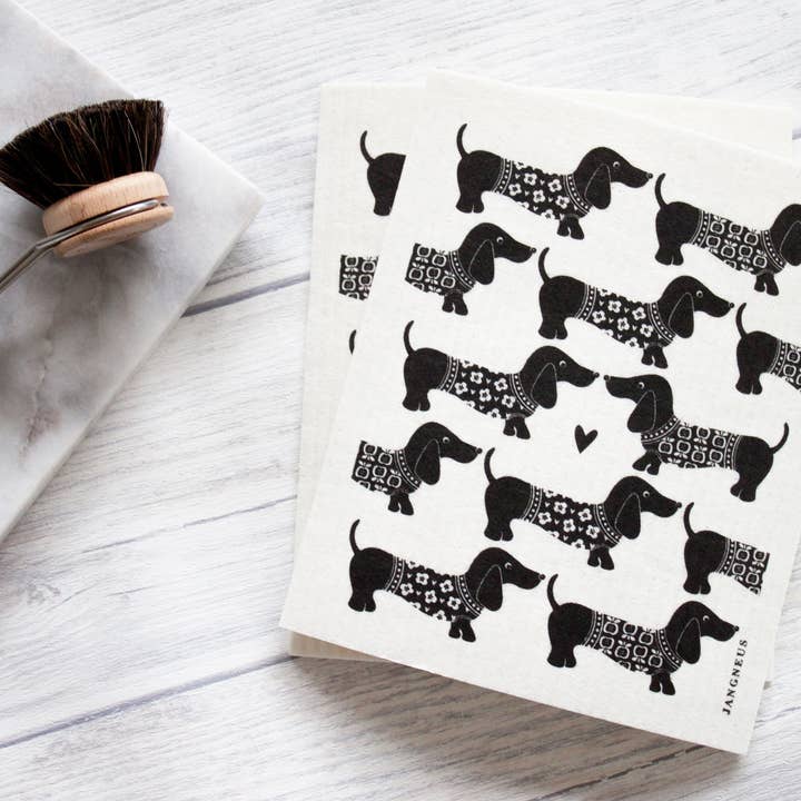 Jangneus - Wholesale Dishcloth - Swedish Dishcloth - Dax - Black2